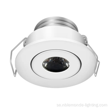 Mini Spotlight Waterproof Finish LED infälld downlight